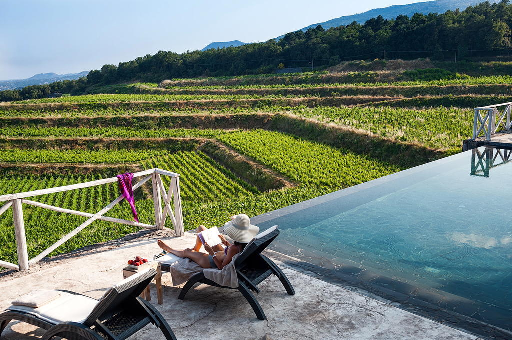 Wine Resort Villagrande Milo Buitenkant foto